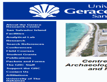 Tablet Screenshot of geraceresearchcentre.com